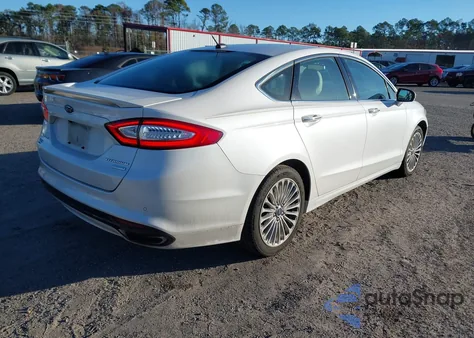 2016 Ford Fusion Titanium from USA, damaged, VIN 3FA6P0K9XGR244093
